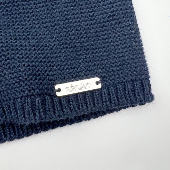 NWT Condor CND Navy Knit Cardigan Sweater - Picture 2 of 6